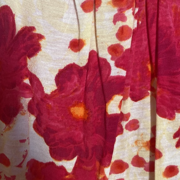 Nine West L flowy tank with denim and crochet detailing - Picture 3 of 6